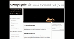 Desktop Screenshot of denuitcommedejour.ch